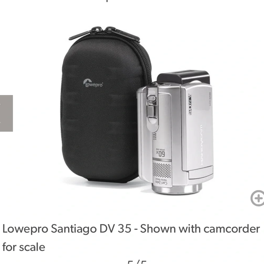 Lowepro Santiago DV 35 - Protective case for compact HD camcorders